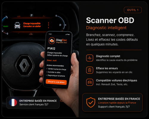 Boîtier DIAGAUTO ICAR PRO – Diagnostic Bluetooth depuis votre smartphone Simple & Rapide